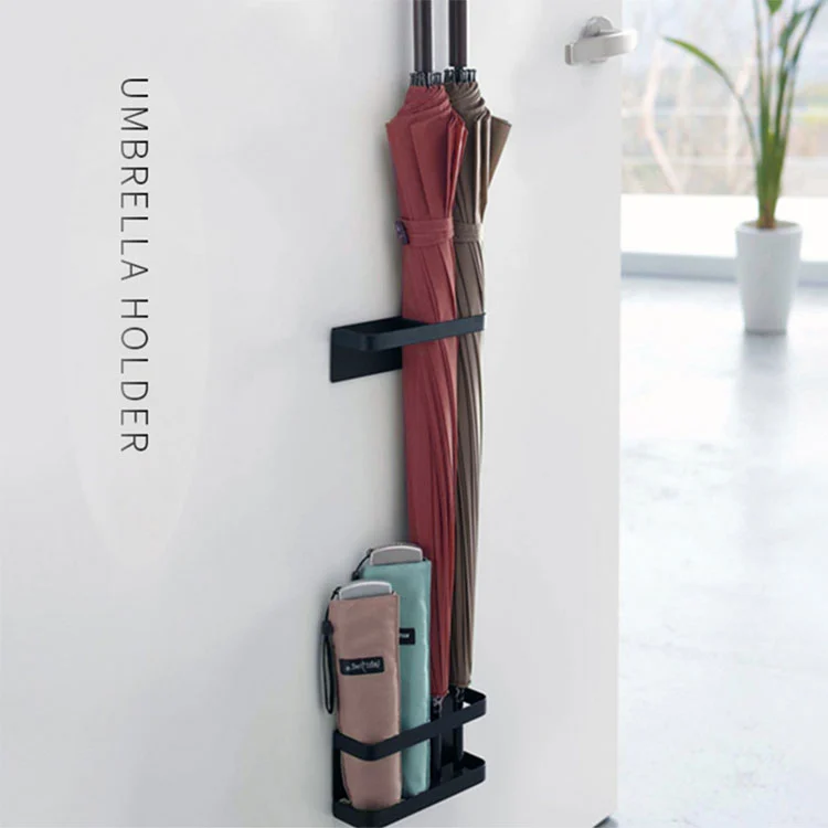 Ajtó oldalsó sarokban álló vízálló esernyőtartók