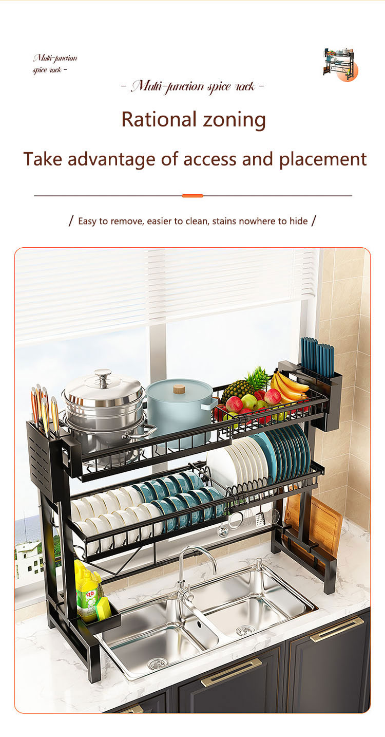 Kitchen Adjustable Modular Dish Rack