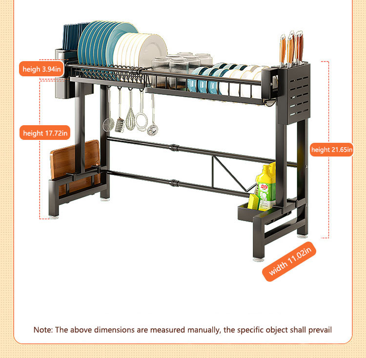 Kitchen Adjustable Modular Dish Rack