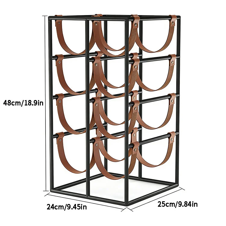 Metal Countertop Wine Rack