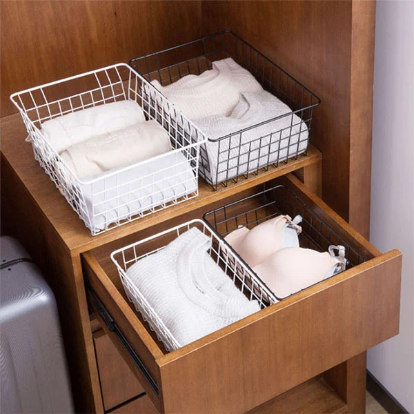 Multi Functional Metal Storage Baskets