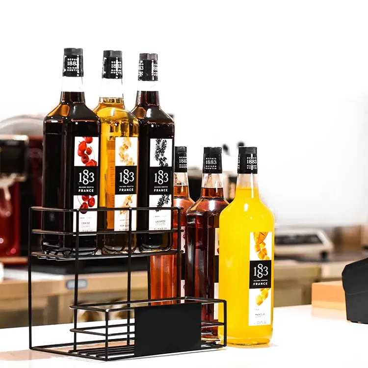 Bélés helytakarékos asztali állványos fűszerszervező